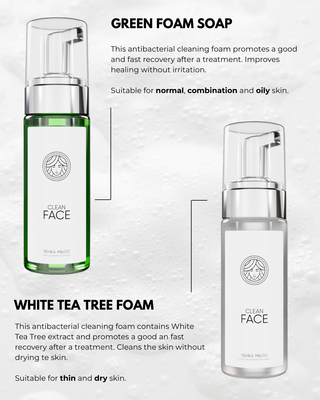 CleanFace Green Foam Soap - Face PM
